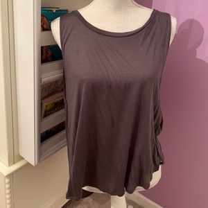 Navy ASTR open back Tank | Small